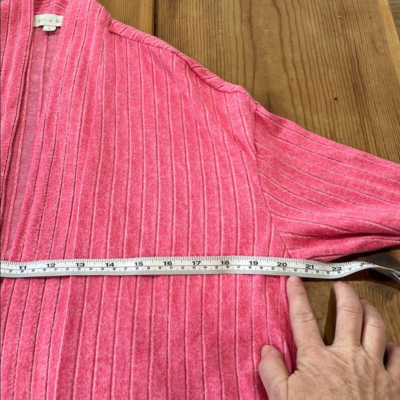 Anthropologie Eri + Ali pink cardigan - Picture 9 of 10
